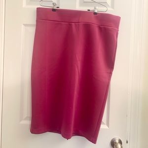 Eloquii Pencil Skirt Fuchsia Size 18